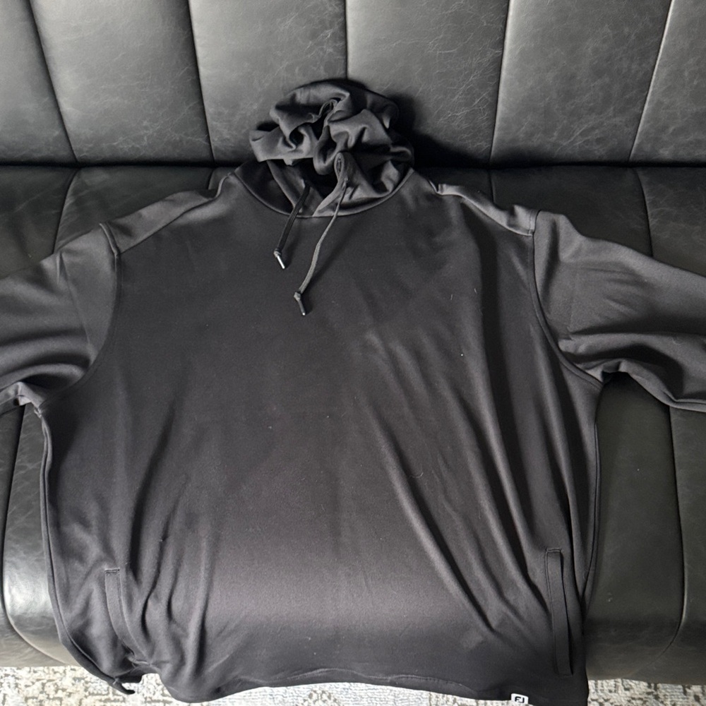 FootJoy Black Pullover Hoodie